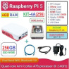 KIT-4A(256)  Raspberry Pi 5 (4GB RAM) KIT NVME SSD 256GB - Complete SET SIAP PAKAI